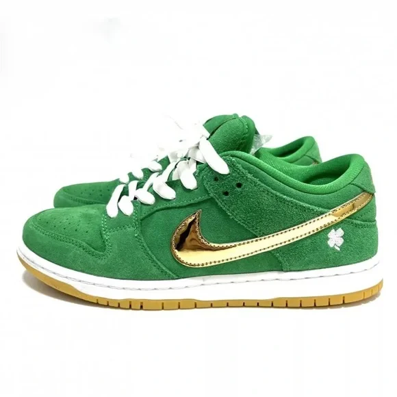 Nike SB Dunk Low Pro ST. Patricks Day 2022 Sneakers Men’s 6.5 - Picture 9 of 9